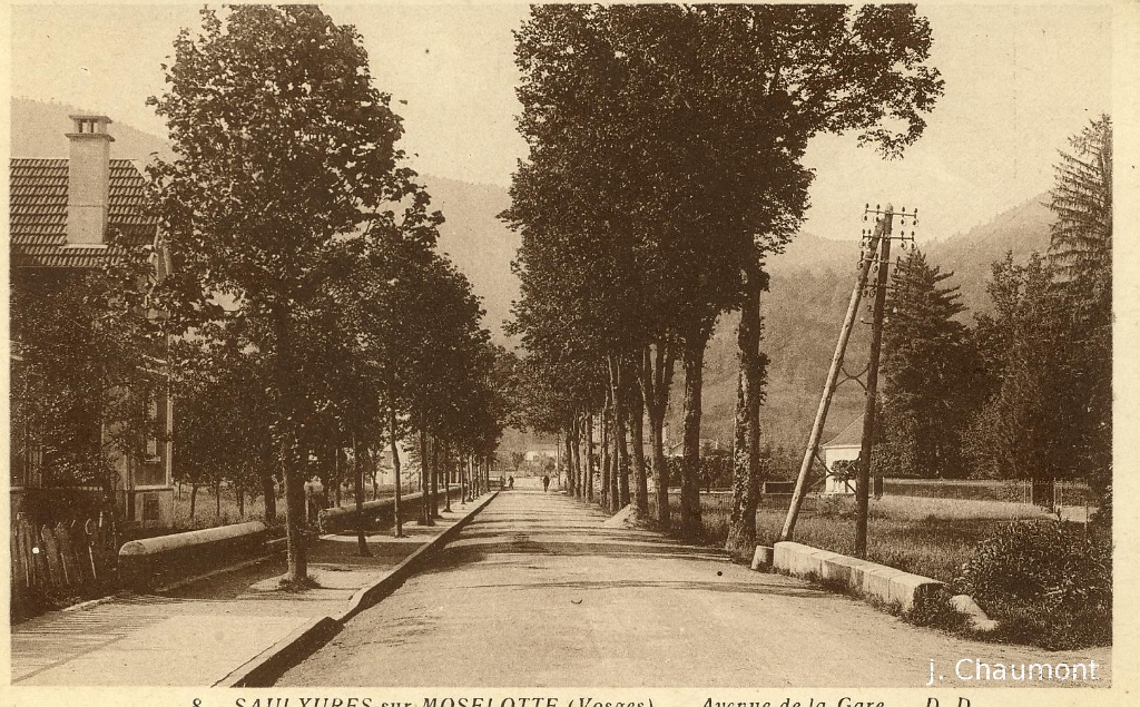 SaulxuressurMoselotte/SaulxuressurMoselotte. Avenue de la Gare